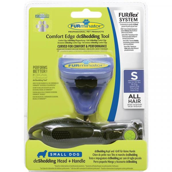 ARDEBO.de FURflex Hund deShedding combo S