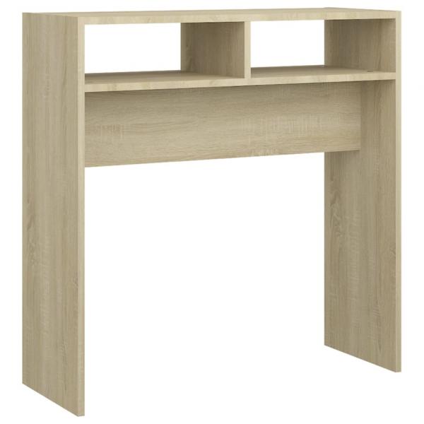 Konsolentisch Sonoma-Eiche 78x30x80 cm Holzwerkstoff