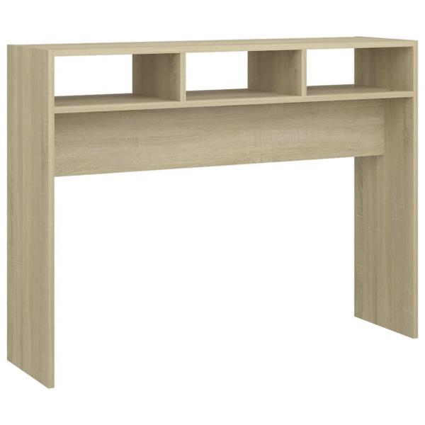 Konsolentisch Sonoma-Eiche 105x30x80 cm Holzwerkstoff