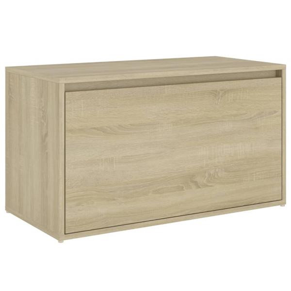 Flurbank 80x40x45 cm Sonoma-Eiche Holzwerkstoff