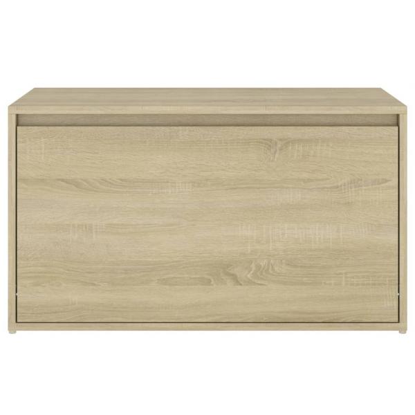 Flurbank 80x40x45 cm Sonoma-Eiche Holzwerkstoff