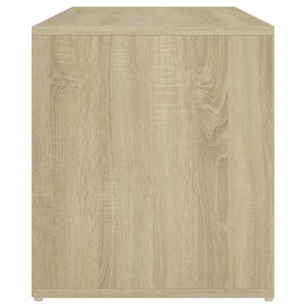 Flurbank 80x40x45 cm Sonoma-Eiche Holzwerkstoff