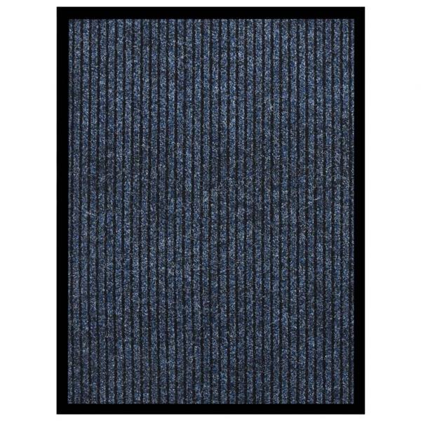 ARDEBO.de - Fußmatte Gestreift Blau 60x80 cm