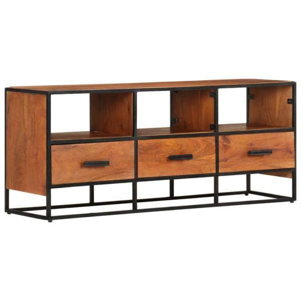 TV-Schrank 110x30x45 cm Massivholz Akazie 