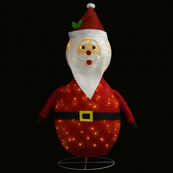 Weihnachtsdeko Weihnachtsmann LED Luxus-Gewebe 60 cm