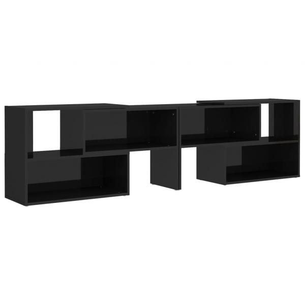 TV-Schrank Hochglanz-Schwarz 149x30x52 cm Holzwerkstoff