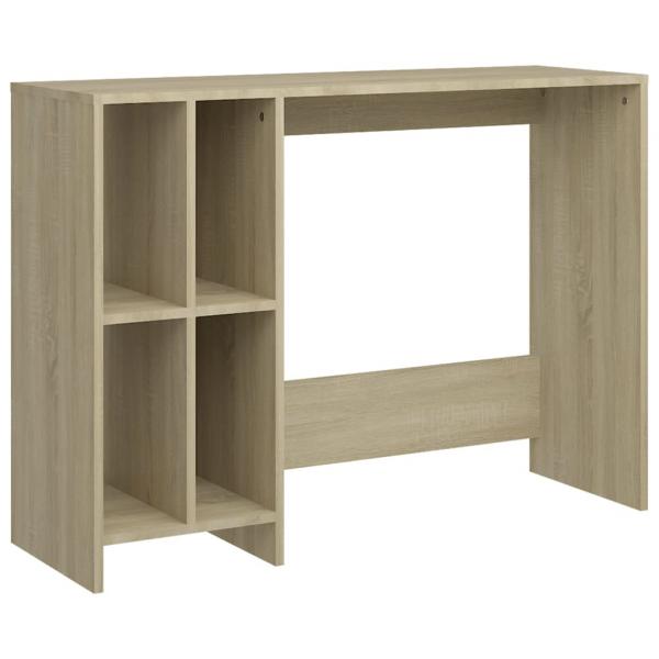 Computertisch Sonoma-Eiche 102,5x35x75 cm Holzwerkstoff