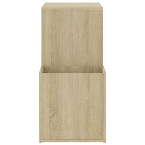 Flur-Schuhschrank Sonoma Eiche 105x35,5x70 cm Holzwerkstoff