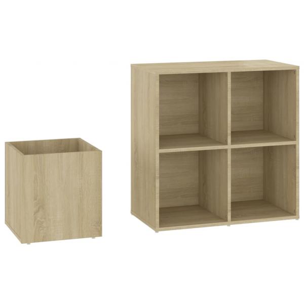 Flur-Schuhschrank Sonoma Eiche 105x35,5x70 cm Holzwerkstoff