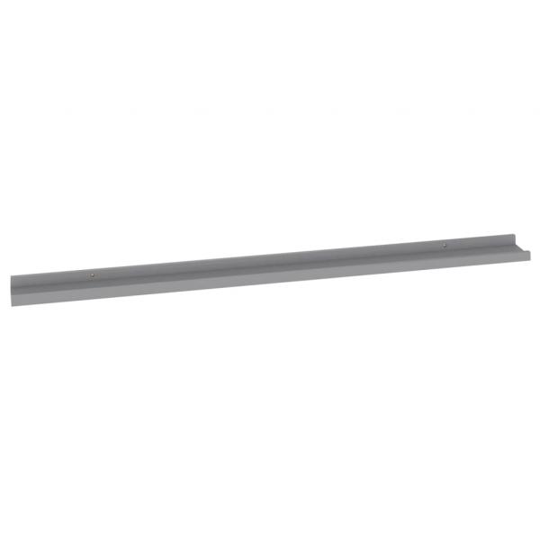 Wandregale 4 Stk. Grau 115x9x3 cm