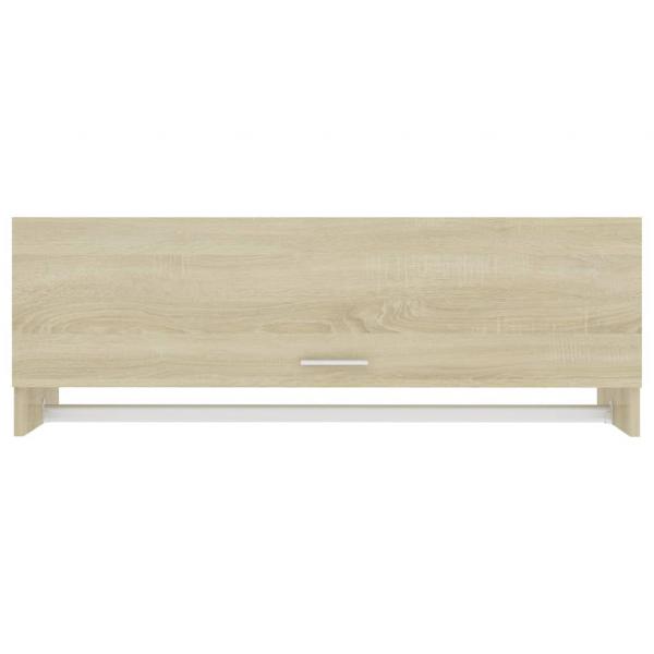 Kleiderschrank Sonoma-Eiche 100x32,5x35 cm Holzwerkstoff