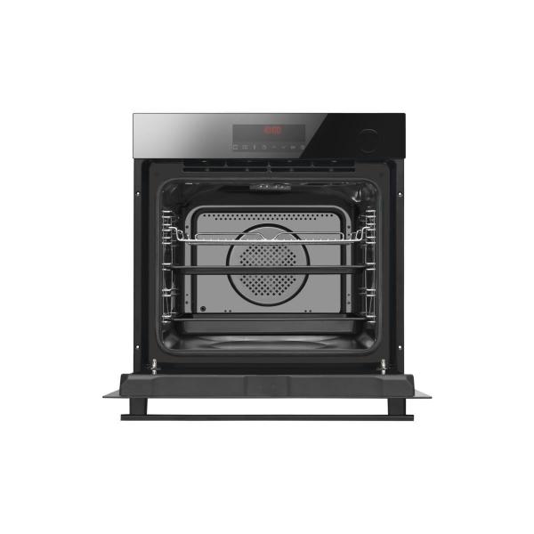 Amica EBSX 949 610 S EEK: A+ Injection-Steam Einbaubackofen, 60 cm breit, 77 L, Dampfgarer, Octa Timer, CoolDoor3, schwarz