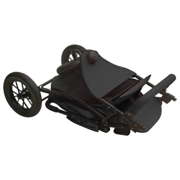 Kinderwagen Anthrazit Stahl