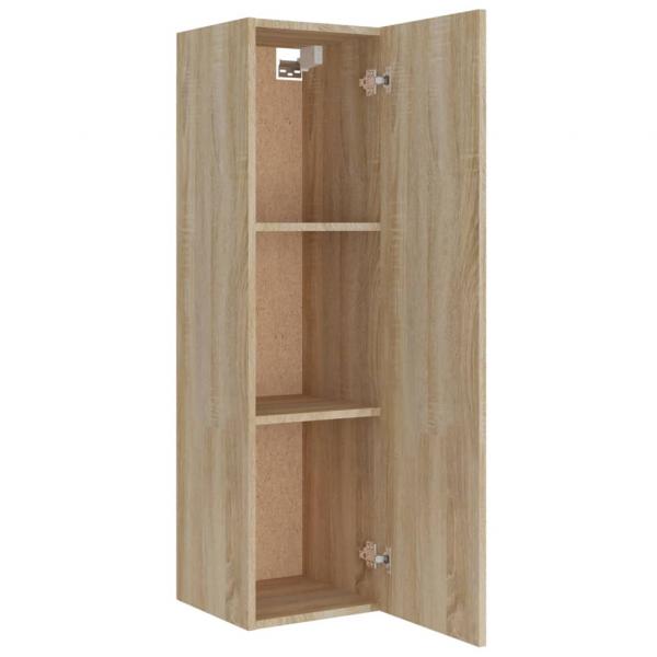 4-tlg. TV-Schrank-Set Sonoma-Eiche Holzwerkstoff