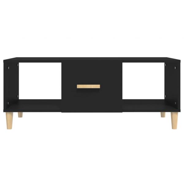 Couchtisch Schwarz 102x50x40 cm Holzwerkstoff