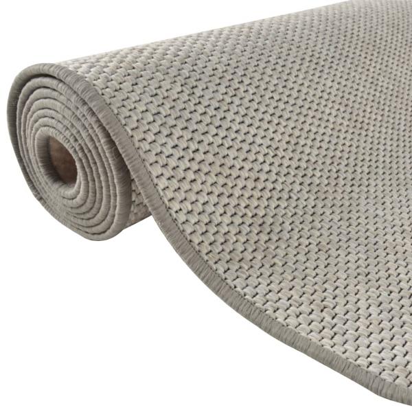 Teppichläufer Sisal-Optik Taupe 50x250 cm