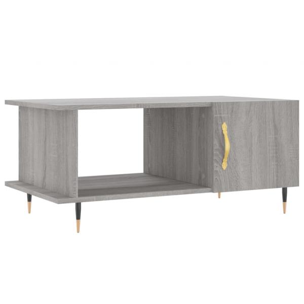 Couchtisch Grau Sonoma 90x50x40 cm Holzwerkstoff