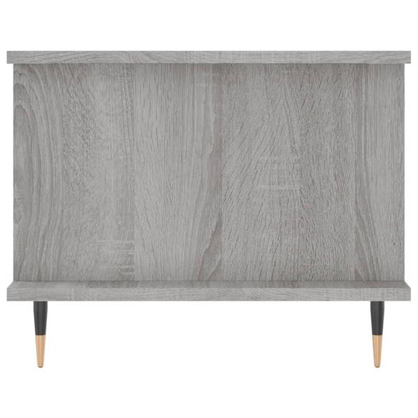 Couchtisch Grau Sonoma 90x50x40 cm Holzwerkstoff