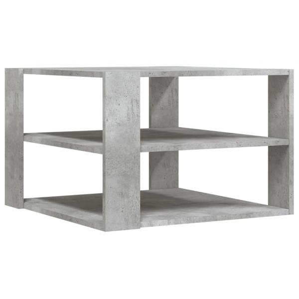 Couchtisch Betongrau 59,5x59,5x40 cm Holzwerkstoff