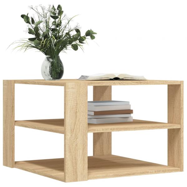 Couchtisch Sonoma-Eiche 59,5x59,5x40 cm Holzwerkstoff