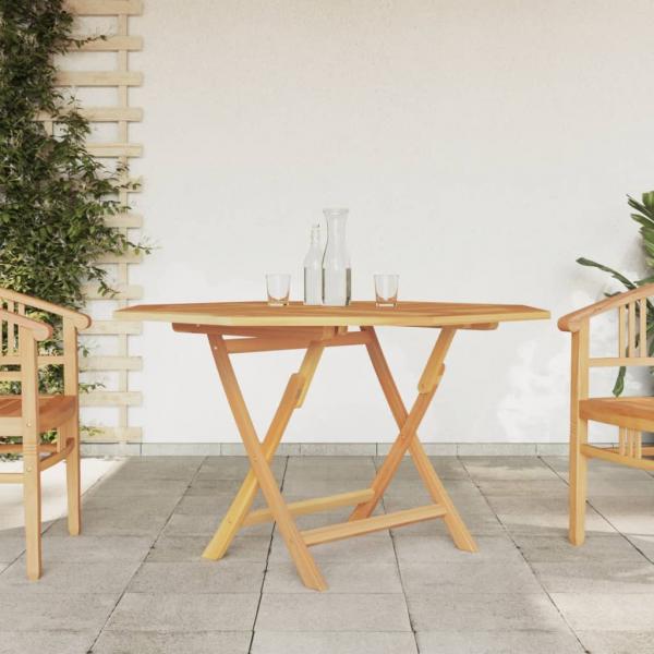 ARDEBO.de - Gartentisch Klappbar 110x110x75 cm Massivholz Teak