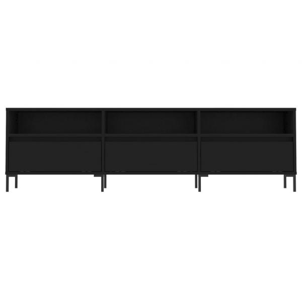 TV-Schrank Schwarz 150x30x44,5 cm Holzwerkstoff