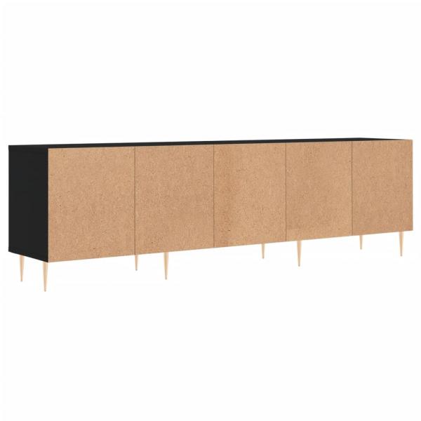 TV-Schrank Schwarz 150x30x44,5 cm Holzwerkstoff