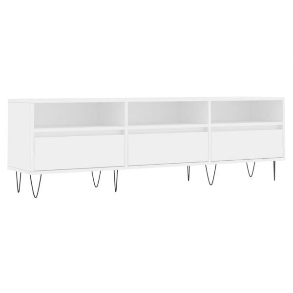 TV-Schrank Weiß 150x30x44,5 cm Holzwerkstoff