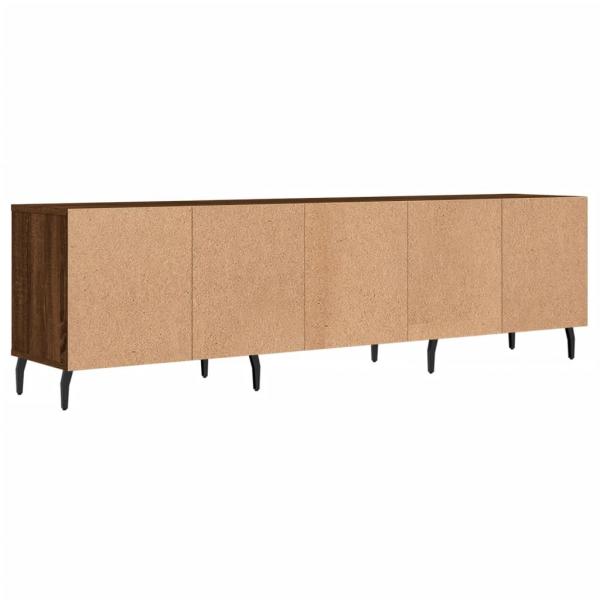 TV-Schrank Braun Eichen-Optik 150x30x44,5 cm Holzwerkstoff