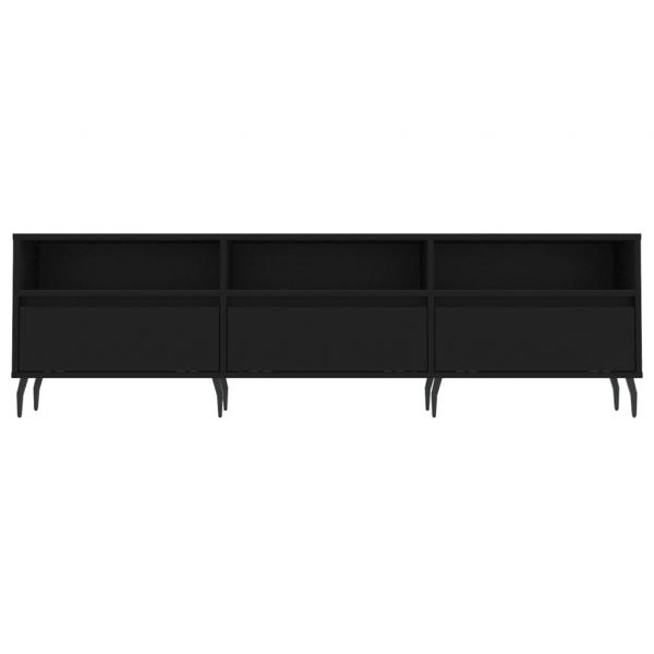 TV-Schrank Schwarz 150x30x44,5 cm Holzwerkstoff