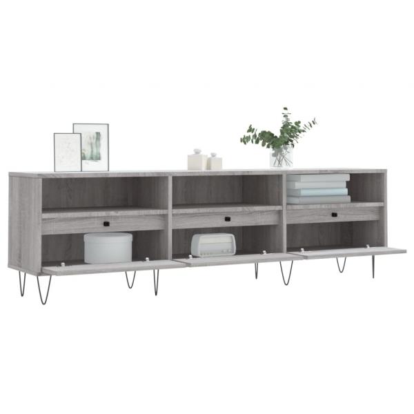 TV-Schrank Grau Sonoma 150x30x44,5 cm Holzwerkstoff