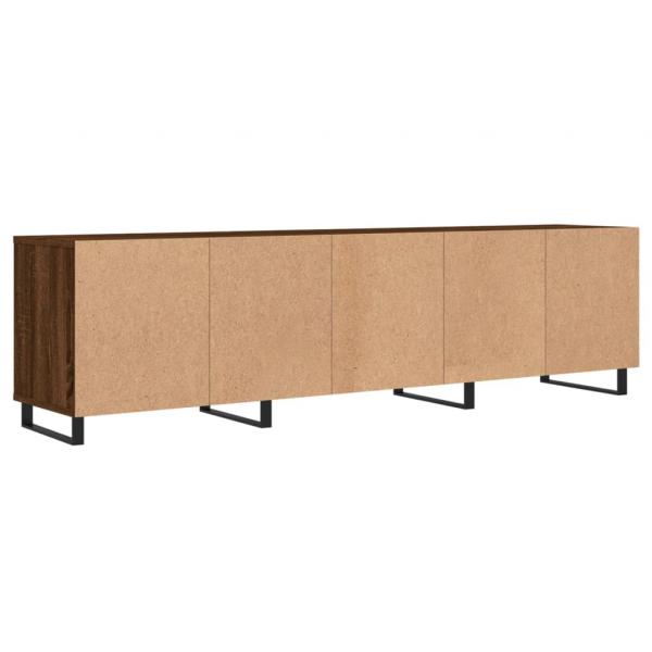 TV-Schrank Braun Eichen-Optik 150x30x44,5 cm Holzwerkstoff