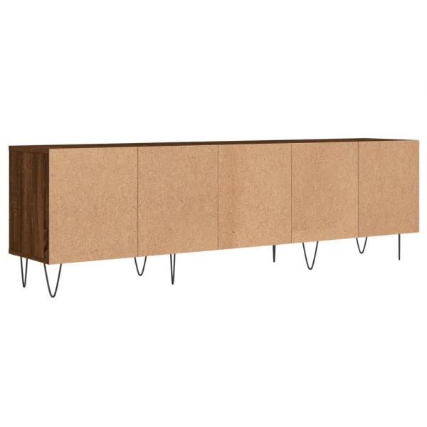 TV-Schrank Braun Eichen-Optik 150x30x44,5 cm Holzwerkstoff