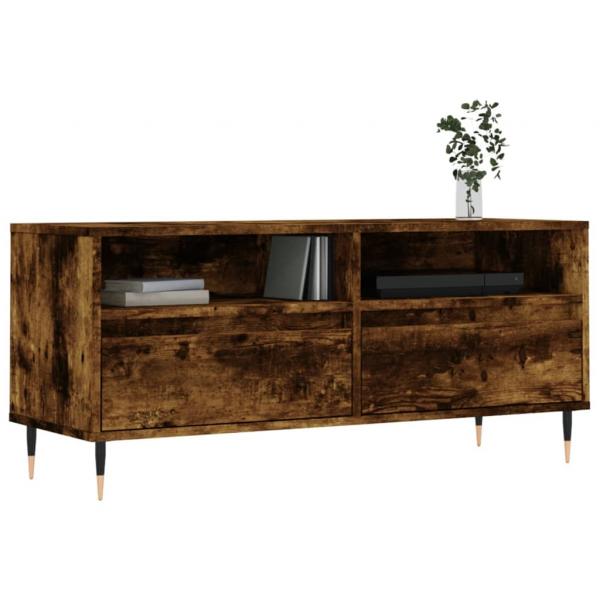 TV-Schrank Räuchereiche 100x34,5x44,5 cm Holzwerkstoff