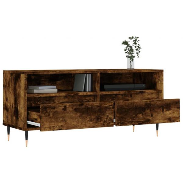 TV-Schrank Räuchereiche 100x34,5x44,5 cm Holzwerkstoff