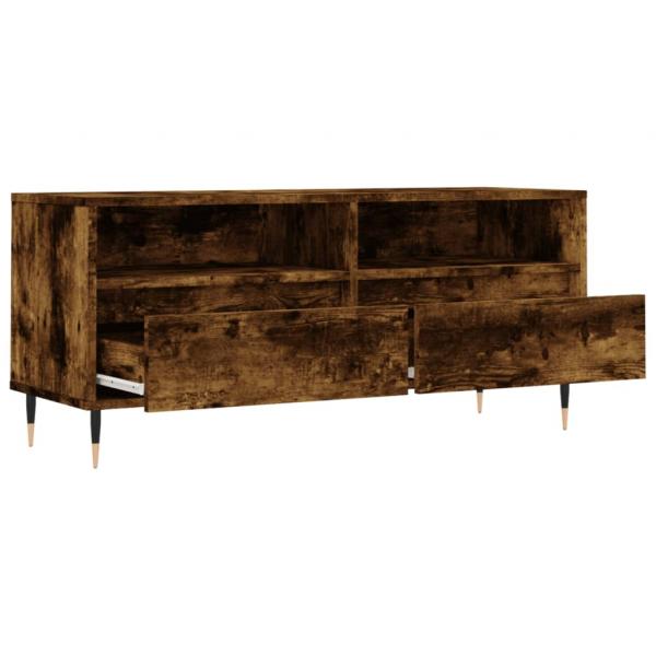 TV-Schrank Räuchereiche 100x34,5x44,5 cm Holzwerkstoff