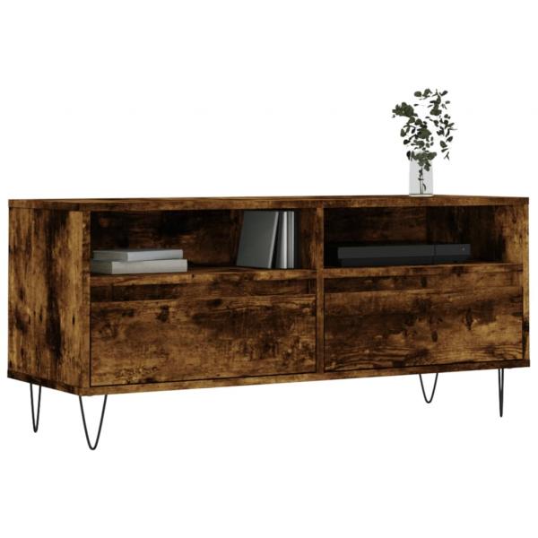 TV-Schrank Räuchereiche 100x34,5x44,5 cm Holzwerkstoff