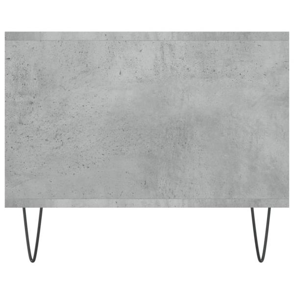 Couchtisch Betongrau 102x50x40 cm Holzwerkstoff