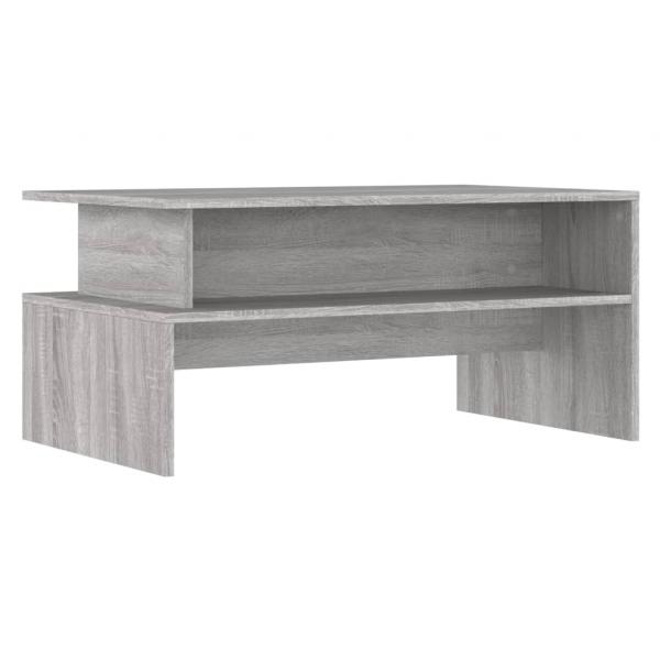 Couchtisch Grau Sonoma 90x55x42,5 cm Holzwerkstoff