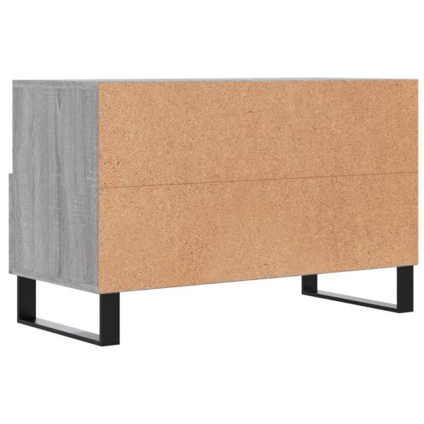 TV-Schrank Grau Sonoma 80x36x50 cm Holzwerkstoff