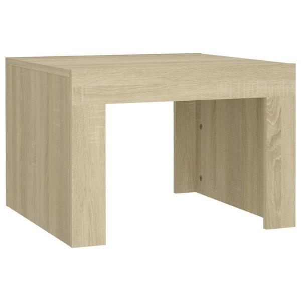 Couchtisch Sonoma-Eiche 50x50x35 cm Holzwerkstoff