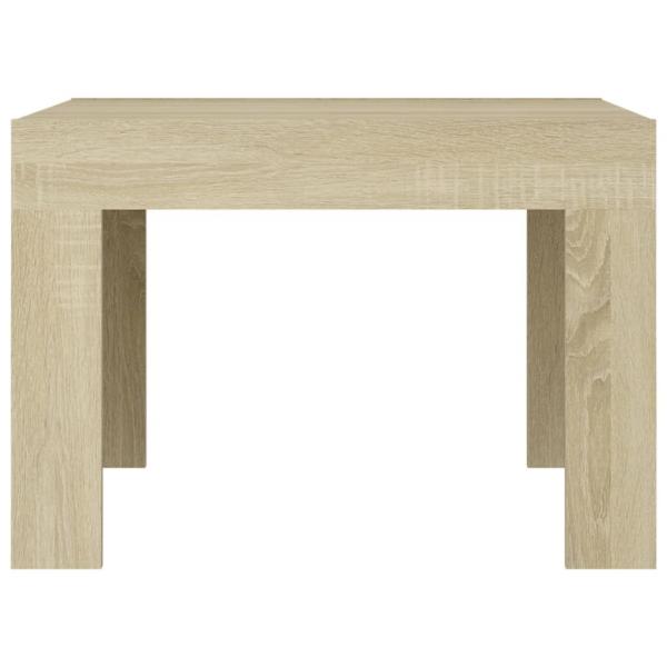 Couchtisch Sonoma-Eiche 50x50x35 cm Holzwerkstoff