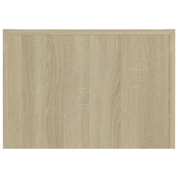 Couchtisch Sonoma-Eiche 50x50x35 cm Holzwerkstoff