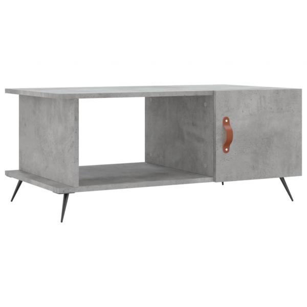 Couchtisch Betongrau 90x50x40 cm Holzwerkstoff