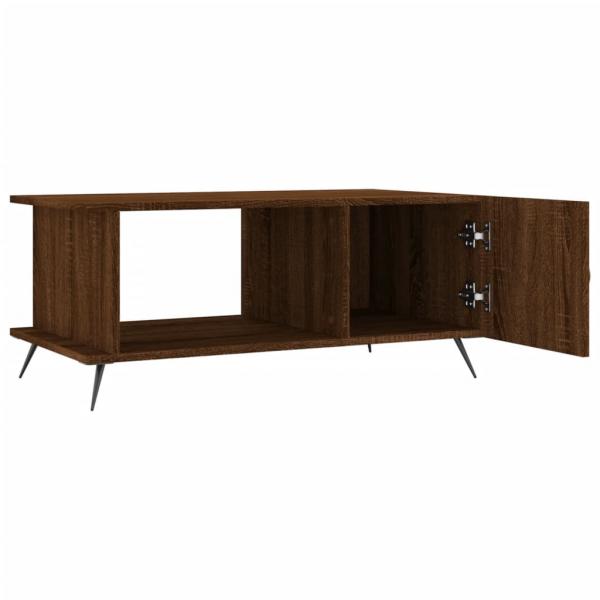 Couchtisch Braun Eichen-Optik 90x50x40 cm Holzwerkstoff