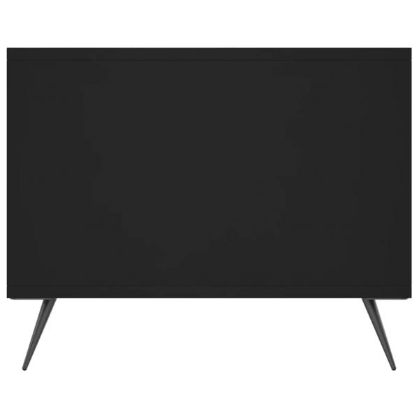 Couchtisch Schwarz 102x50x40 cm Holzwerkstoff