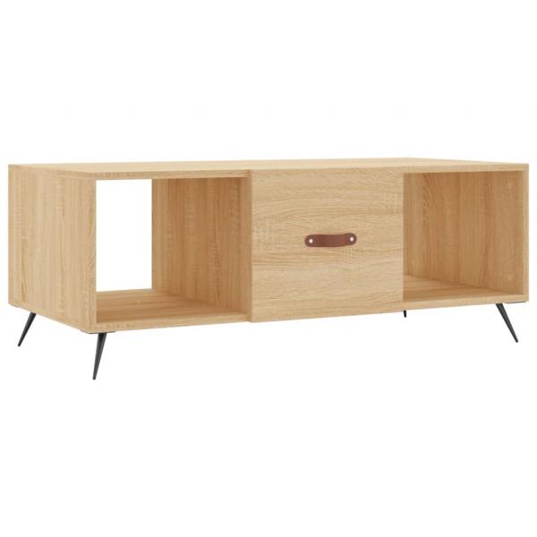 Couchtisch Sonoma-Eiche 102x50x40 cm Holzwerkstoff