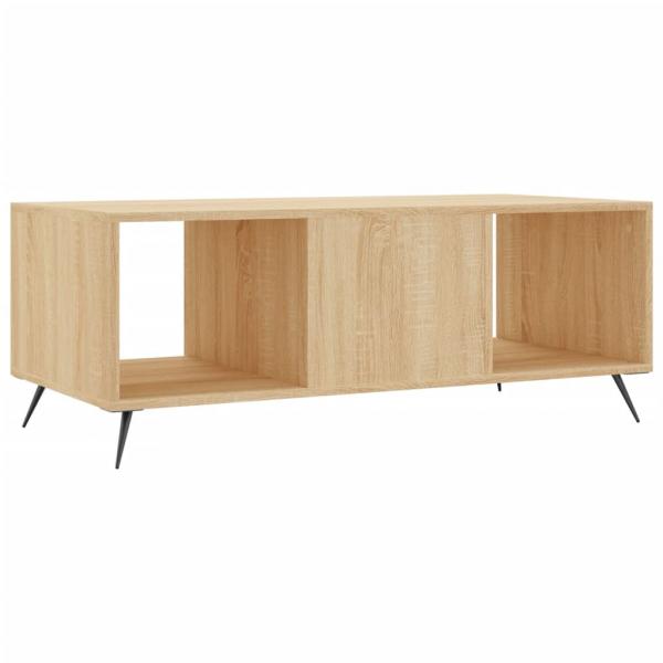 Couchtisch Sonoma-Eiche 102x50x40 cm Holzwerkstoff