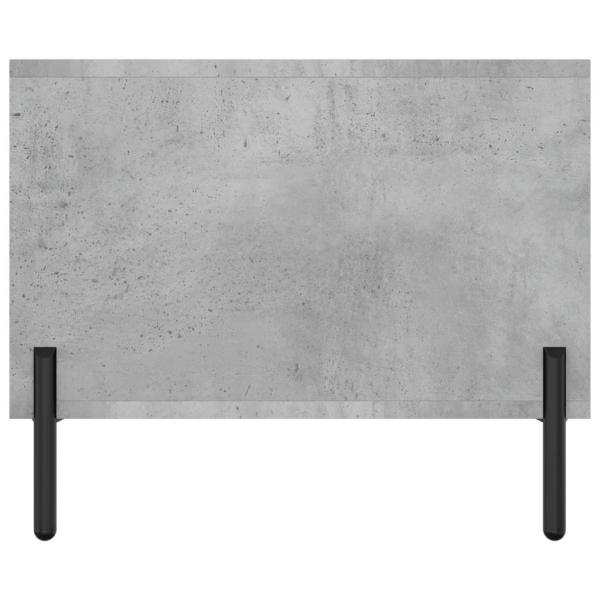 Couchtisch Betongrau 102x50x40 cm Holzwerkstoff