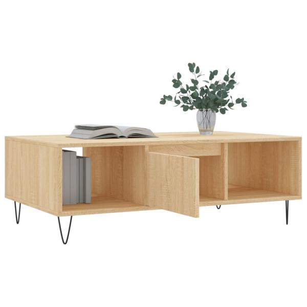 Couchtisch Sonoma-Eiche 104x60x35 cm Holzwerkstoff